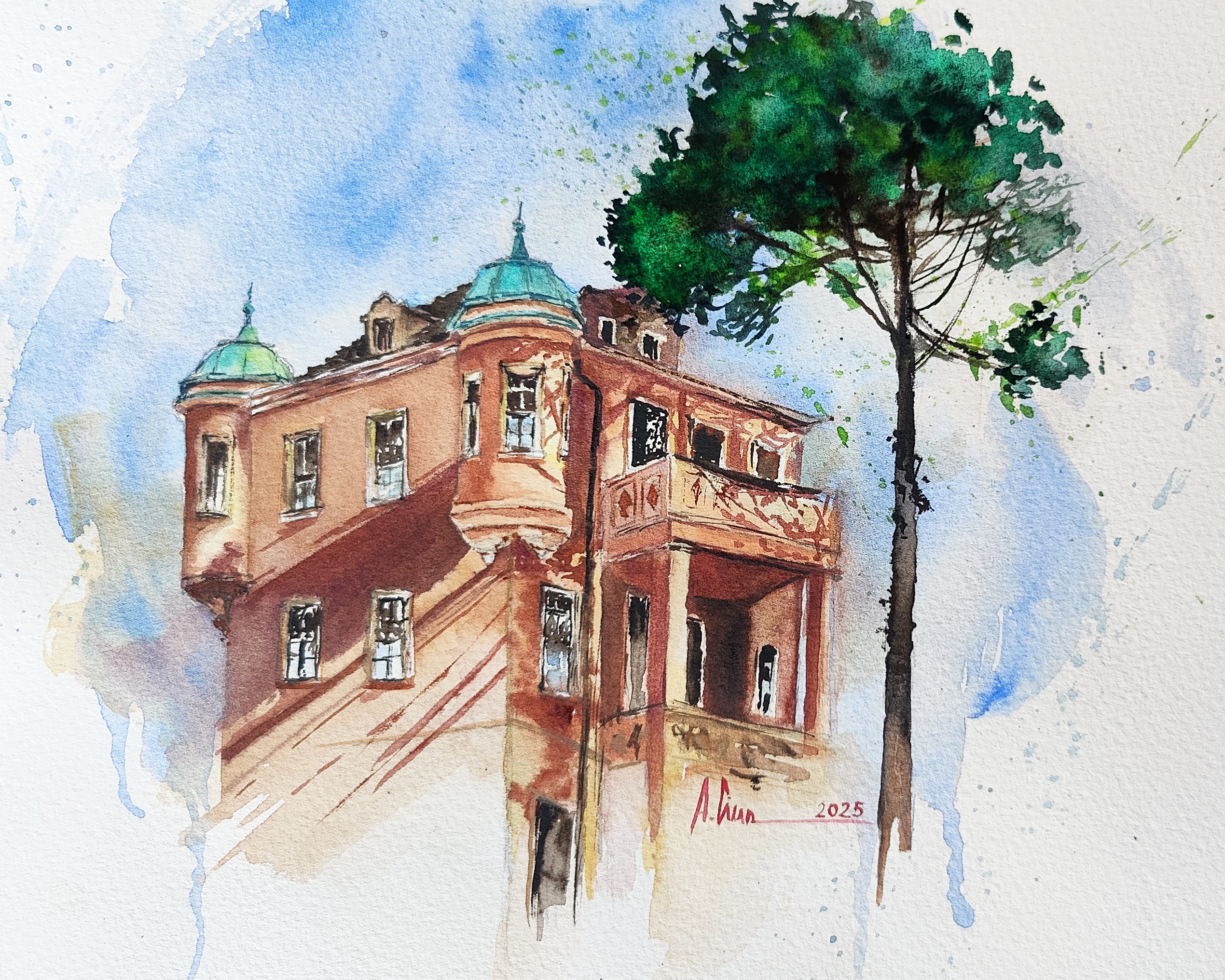 Andréa Cius: A união entre a precisão científica e a fluidez da aquarela