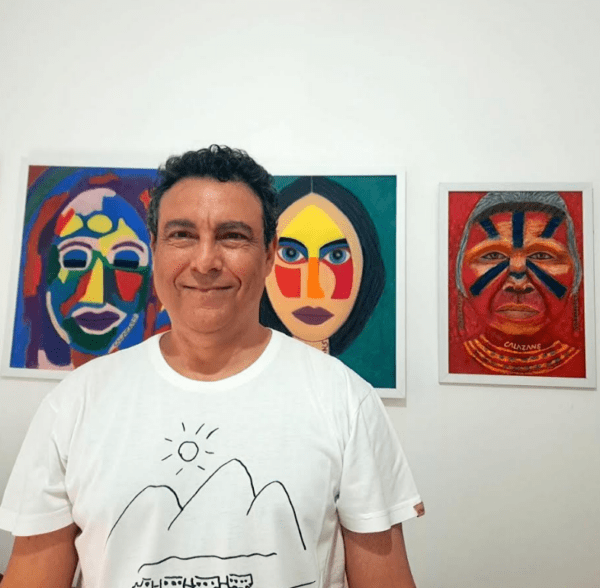 André Calazans: A transição da palavra para a cor e a estreia nas artes plásticas