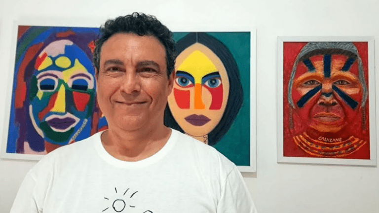 André Calazans: A transição da palavra para a cor e a estreia nas artes plásticas