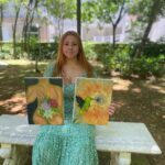 Cici: A jovem artista de Santos que transforma emoções em surrealismo simbólico
