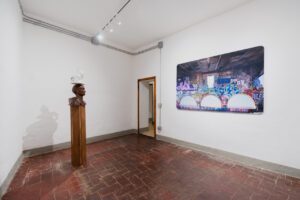 Michelangelo Consani / Giovanni Ozzola, “Niji hajimete arawaru: Appare il primo arcobaleno”, installation view at ieedificio57. Ph Erika Pellicci, courtesy the artists, Galleria Continua, ieedificio57 San Gimignano, ME Vannucci Pistoia