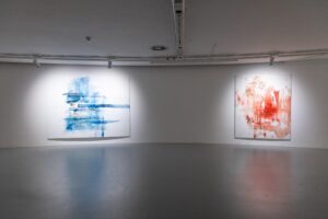 Arianna Ellero, “Nenehno Gibanje / Movimento Incessante”, veduta della mostra, 2026, Mestna Galerija Nova Gorica. Foto: Saša Mrak, courtesy dell’Artista e Mestna Galerija Nova Gorica, SI