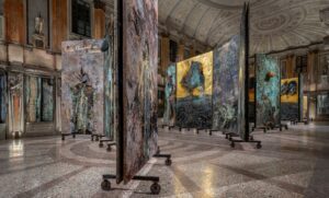 Anselm Kiefer, “Le Alchimiste”. Milano, Palazzo Reale, Sala delle Cariatidi, installation view © ElaBialkowska, OKNO Studio, ph. courtesy Palazzo Reale Milano