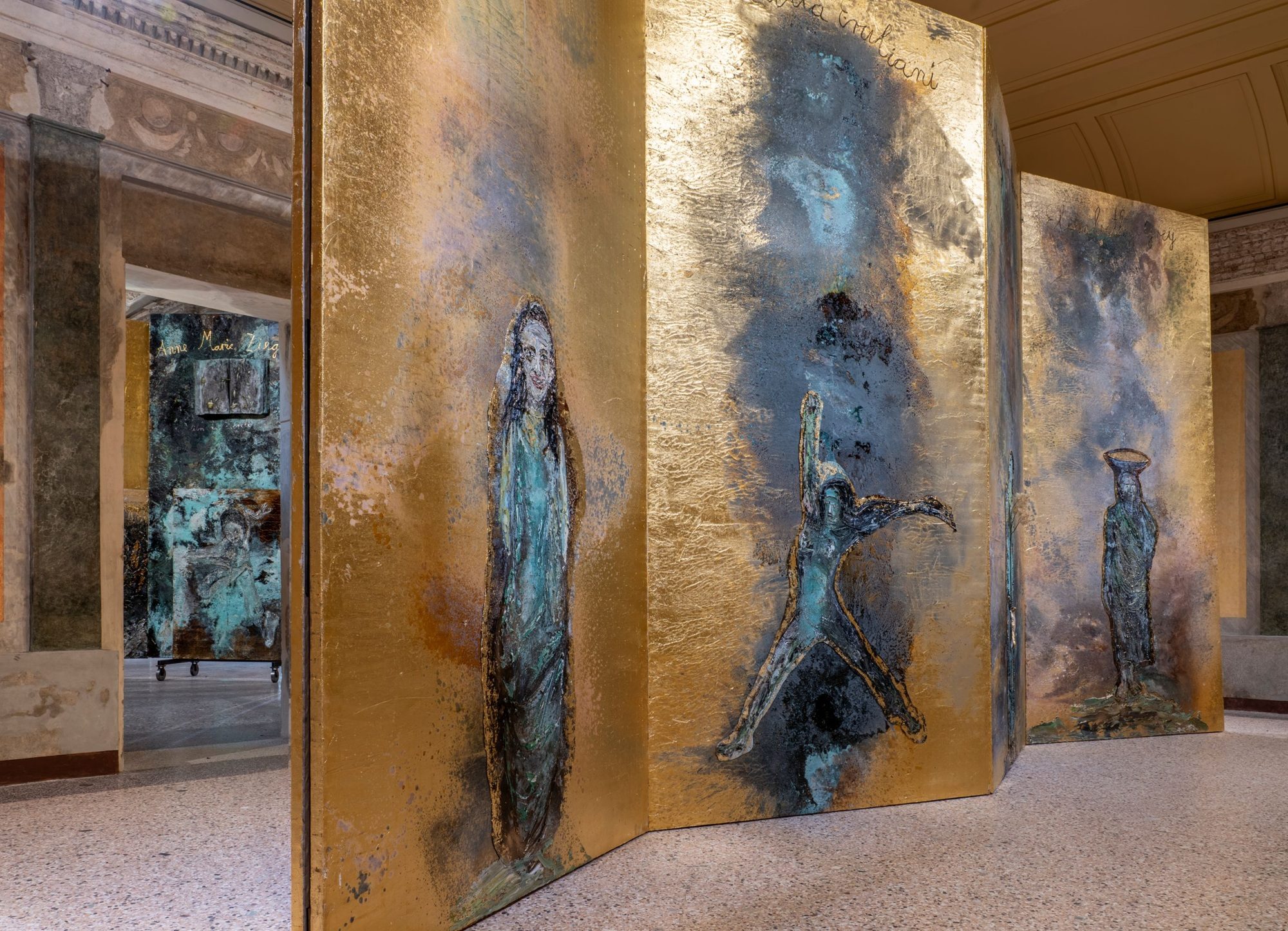 Anselm Kiefer, “Le Alchimiste”. Milano, Palazzo Reale, Sala del Piccolo Lucernario, installation view © ElaBialkowska, OKNO Studio, ph. courtesy Palazzo Reale Milano